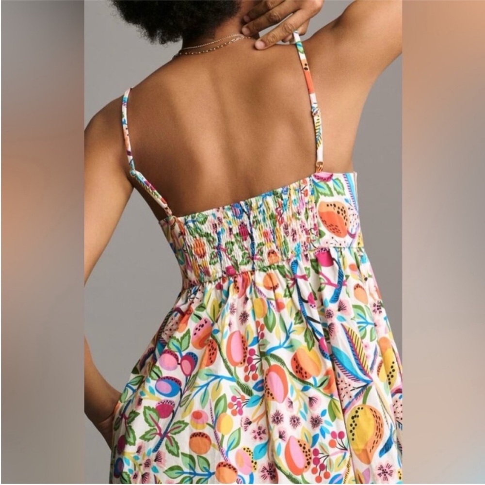 Anthropologie Hutch Bandeau Floral Romper - Picture 2 of 10